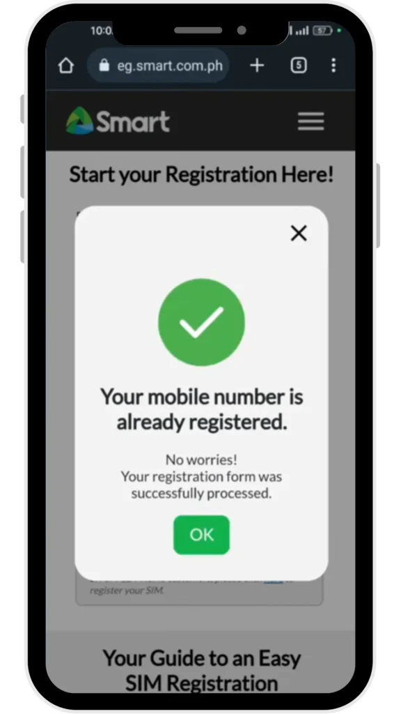 How to Register Smart Bro SIM in Philippines: Step-by-Step Guide 3 Smart-SIM-registration-status-check