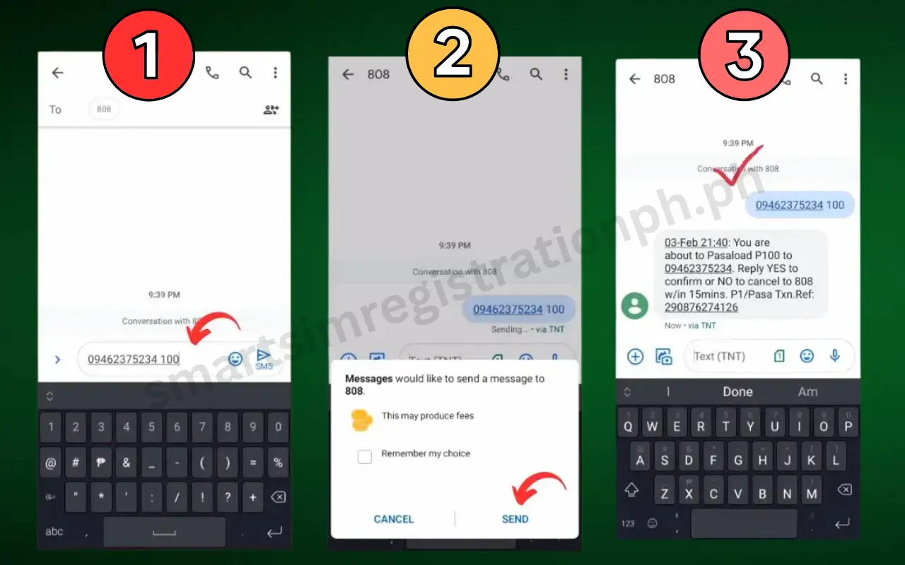 How to Pasaload Smart and TNT in 2025 | Easy Guide for Filipinos 2 How to Pasaload Smart through SMS