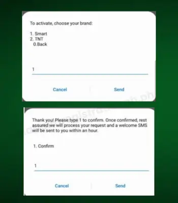 How to Activate Smart SIM: Complete Guide for Prepaid and Postpaid Users 7 smart sim activation using USSD Code step 5